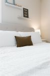 Professionally laundered luxury linens for extra comfort